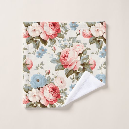 Couture Roos ontwerp Bad Handdoek (Wasdoekje)