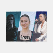 Couverture exclusive Lenie Vacher – Star Academy  Fleece Deken (Voorkant (Horizontaal))