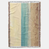 Couverture Tissée Plage Tropicale Deken (Voorkant Verticaal)