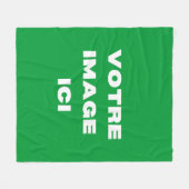 Couverture - Votre afbeelding ici - personnalisée Fleece Deken (Voorkant (Horizontaal))