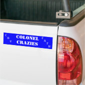 Cov Cath: Kolonel Crazies Bumpersticker (Op Truck)