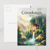 Covadonga Spanje Briefkaart (Voorkant / Achterkant)