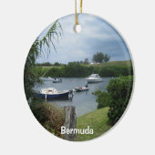 Cove #1, Bermuda Keramisch Ornament (Links)