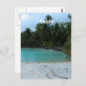 Cove in Tahiti Briefkaart (Voorkant / Achterkant)
