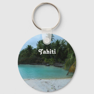 Cove in Tahiti Sleutelhanger