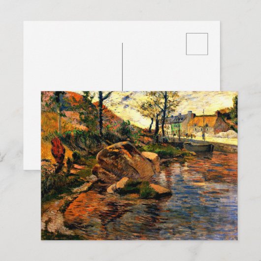 Cove Opposite Pont-Aven Harbour Briefkaart (Voorkant / Achterkant)