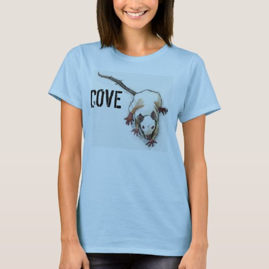 Cove rat graphic t-shirt (Voorkant)