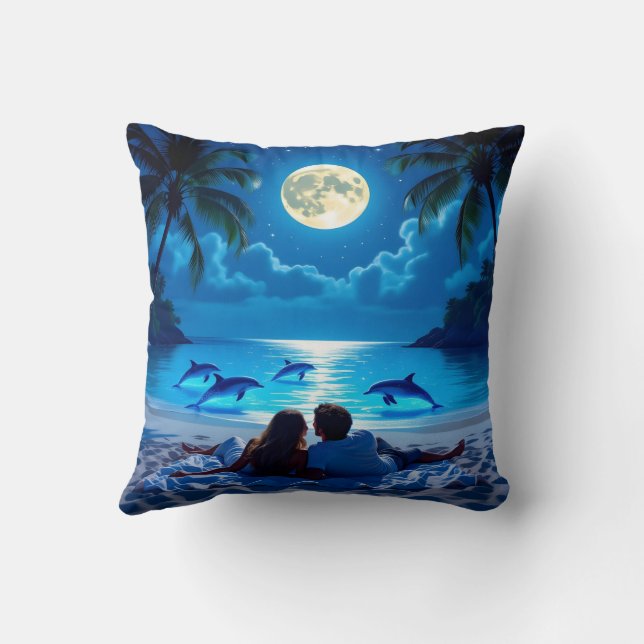 Cove van Romance nr. 1 Fleece Deken Kussen (Achterkant)