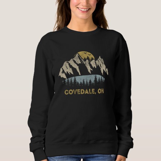 Covedale Ohio Mountain Sunset Sunrise OH Trui (Voorkant)