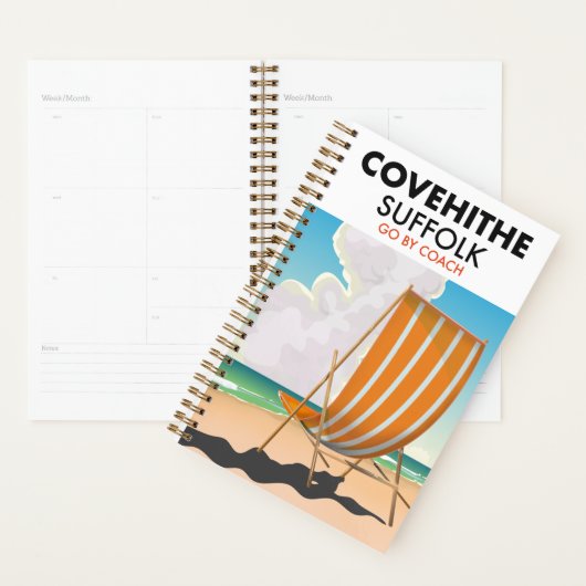 Covehithe Suffolk strand reisposter Planner (Display)