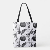 Coven and Conquer Witch Halloween Tote Bag (Achterkant)