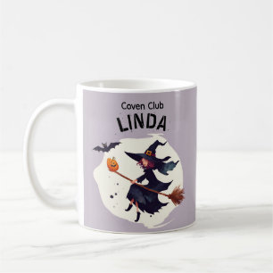 Coven Club Heks Paarse Halloween Koffiemok