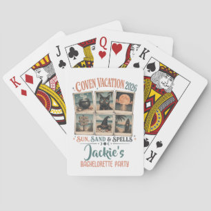 Coven Vakantie Zon Zand Spreuken Bachelorette Aang Pokerkaarten