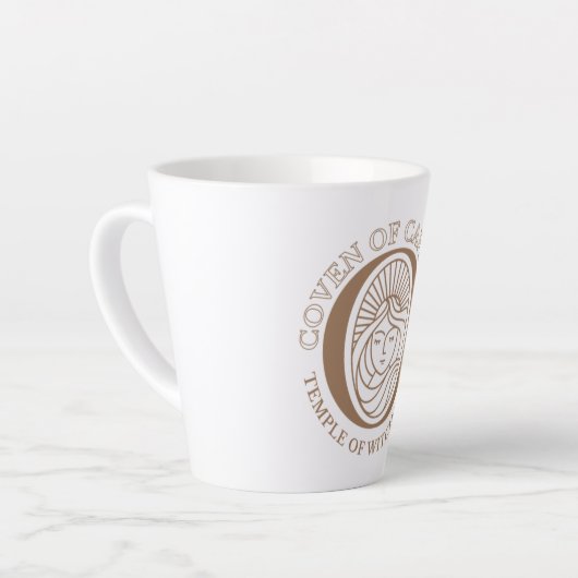 Coven van Caffeina - Godin Design Latte Mok (Linkerhoek)