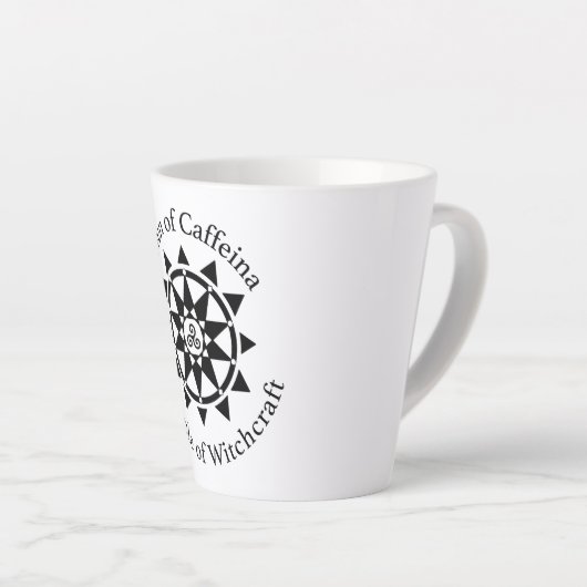 Coven van Caffeina Latte Mok (Rechterhoek)
