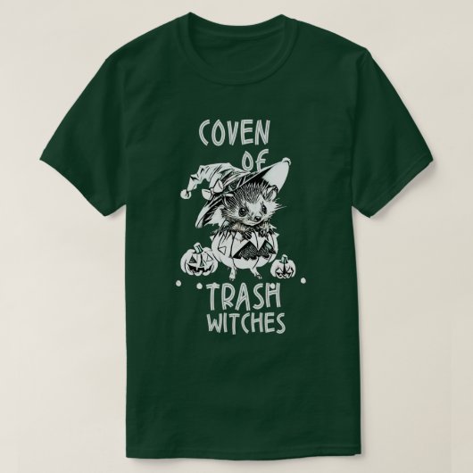 Coven van vuilnisheksen t-shirt (Design voorkant)