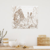 Covenant en Foamfollow (aanpasbare grootte) Poster (Keuken)