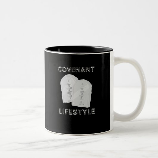 Covenant Lifestyle naar keuze Tweekleurige Koffiemok (Rechts)