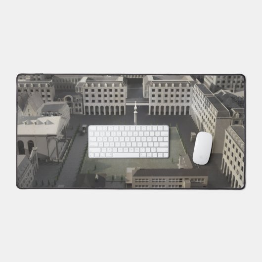 Covent Garden 1700s Kaart Deskmat Bureaumat (Keyboard & Muis)