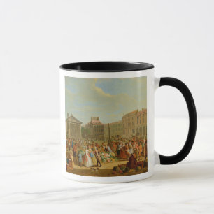 Covent Garden, c.1726 (olie op koper) Mok