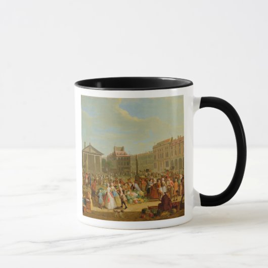Covent Garden, c.1726 (olie op koper) Mok (Rechts)