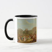 Covent Garden, c.1726 (olie op koper) Mok (Links)