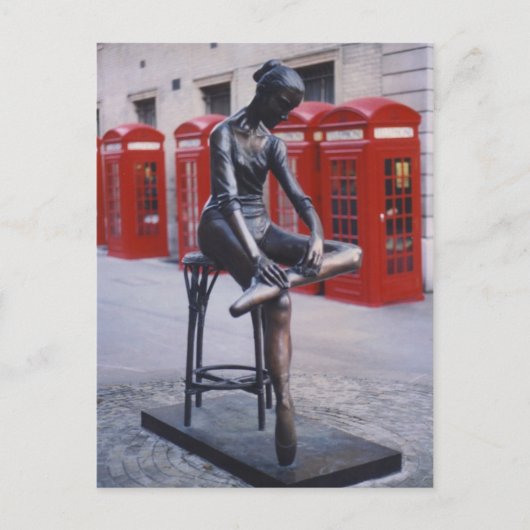 Covent Garden Dancer Briefkaart (Voorkant)