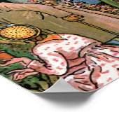 "Covent Garden, Londen" illustratie Poster (Hoek)