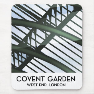 Covent Garden, Londen, vintage reisposter Muismat