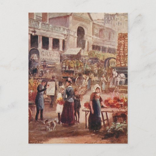 Covent Garden London Briefkaart (Voorkant)