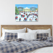 Covent Garden London Canvas Afdruk (Insitu (Slaapkamer))
