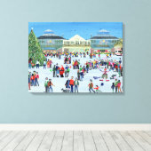 Covent Garden London Canvas Afdruk (Insitu (Houten vloer))