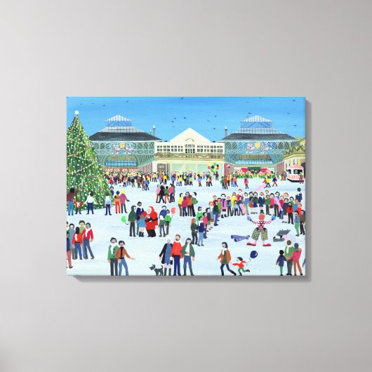 Covent Garden London Canvas Afdruk (Voorkant)