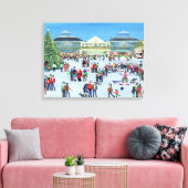 Covent Garden London Canvas Afdruk (Insitu (Woonkamer))