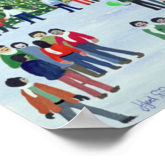 Covent Garden London Poster (Hoek)