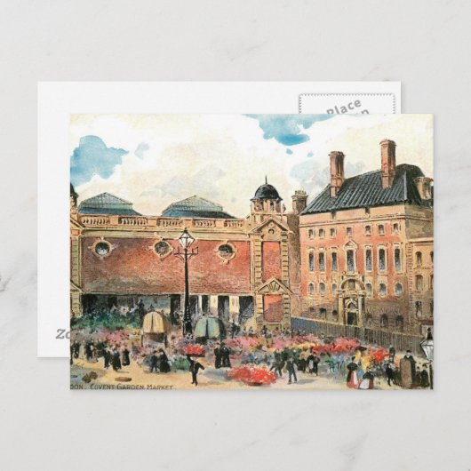 Covent Garden-markt Briefkaart (Voorkant / Achterkant)