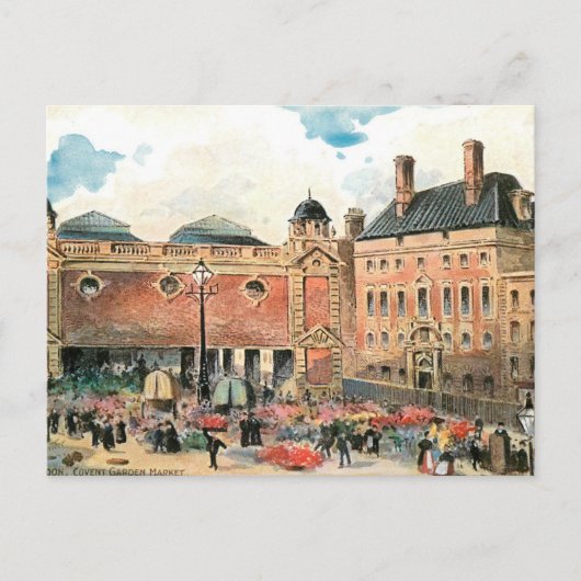 Covent Garden-markt Briefkaart (Voorkant)