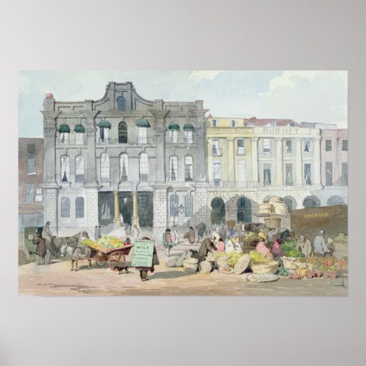 Covent Garden-markt Poster (Voorkant)