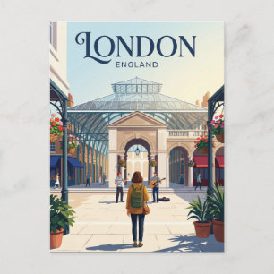 Covent Garden Piazza Verenigd Koninkrijk Briefkaart