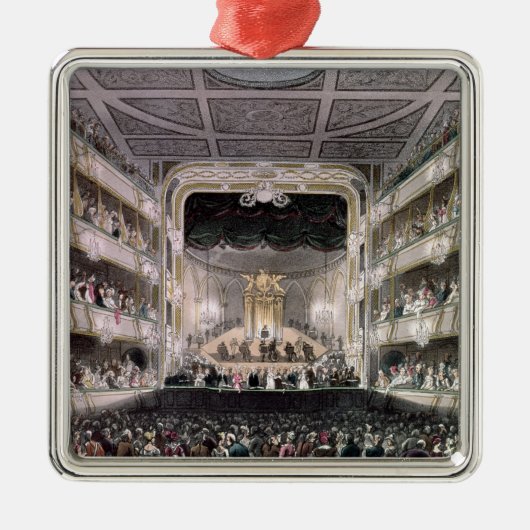 Covent Garden Theater Metalen Ornament (Voorkant)