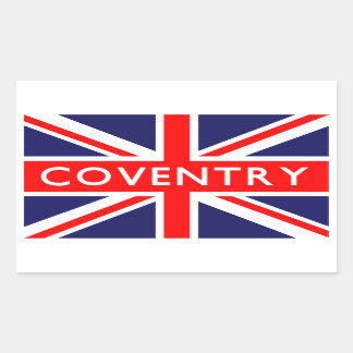 Coventry: Britse vlag Rechthoekige Sticker