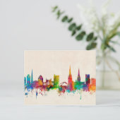 Coventry England Skyline Briefkaart (Staand voorkant)