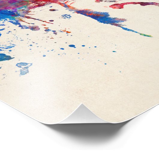 Coventry England Skyline Foto Afdruk (Hoek)