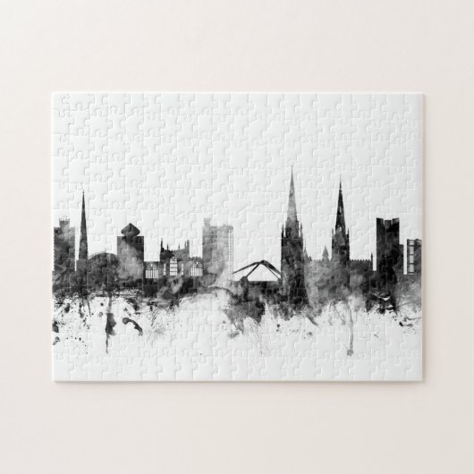 Coventry England Skyline Legpuzzel (Horizontaal)