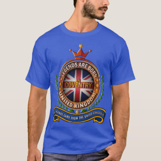 Coventry United Kingdom Legends wordt geboren in C T-shirt