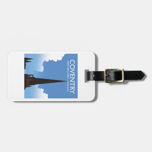 Coventry West Midlands England Trainingposter Bagagelabel (Voorkant horizontaal)