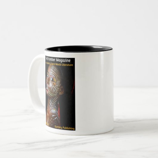 cover 2 juli 2021 2-Tone Coffee Mok Afrikaanse vro (Voorkant links)