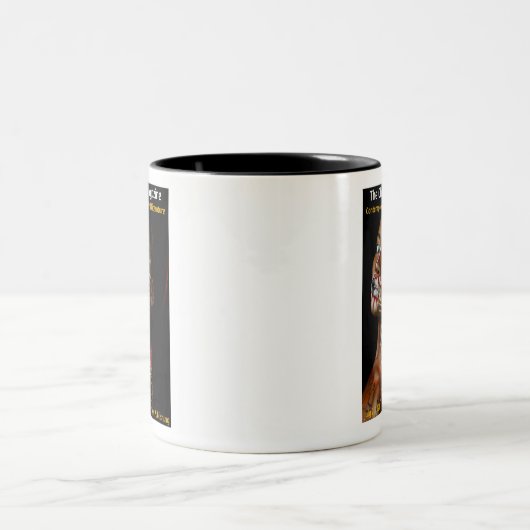 cover 2 juli 2021 2-Tone Coffee Mok Afrikaanse vro (Center)