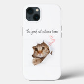 Cover iphone 13 cat lovers (Achterkant)
