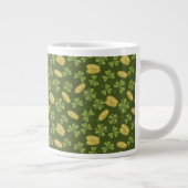 Cover Leaf & Gold Coin Pattern Grote Koffiekop (Rechts)